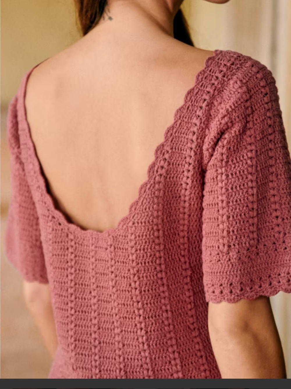 Sezane Amael Jumper in Rosewood XXL NWOT